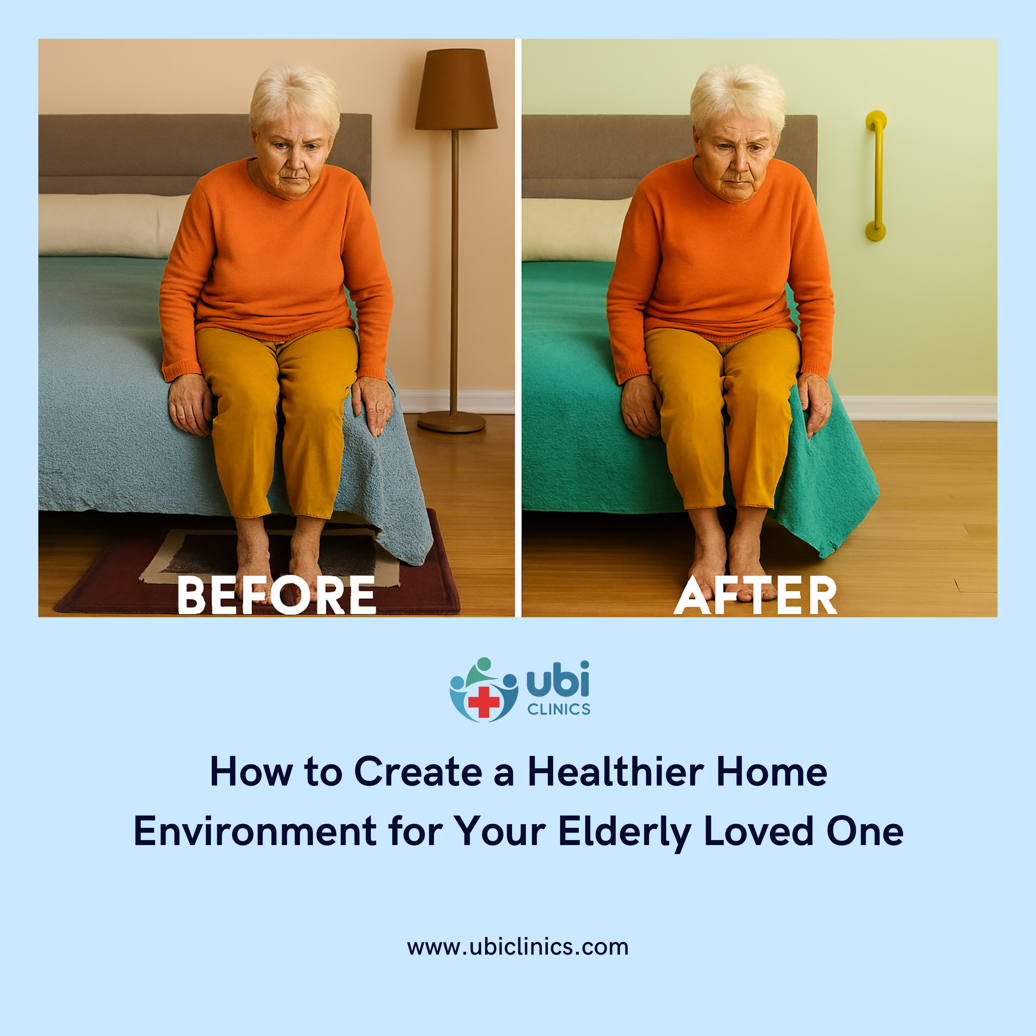 How to Create a Healthier Home Environment for Your Elderly Loved One